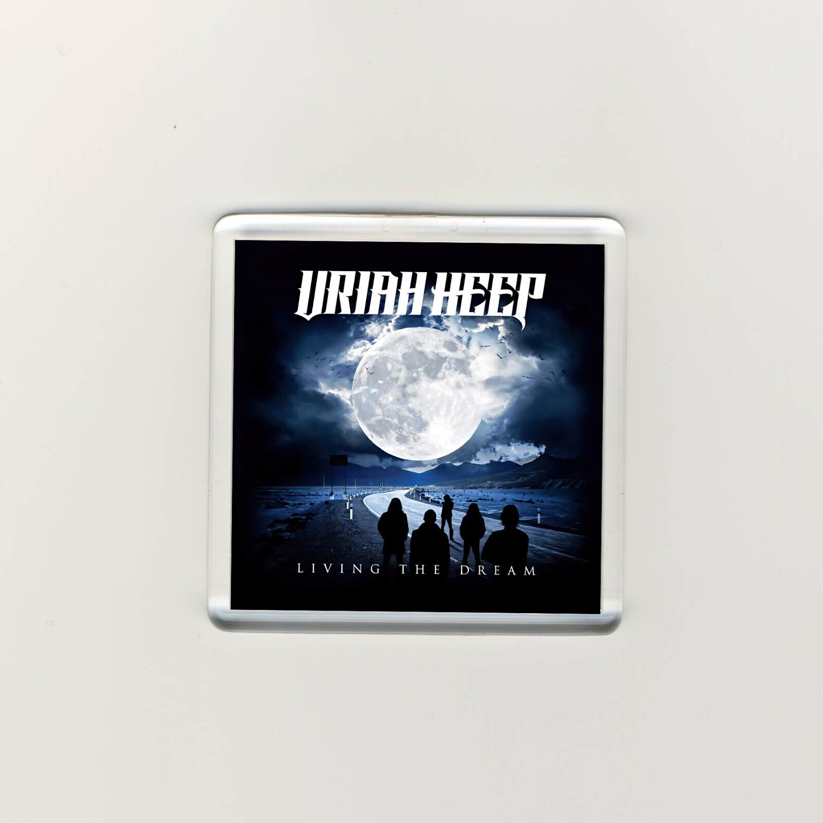 Uriah Heep Living The Dream Acrylic Fridge Refrigerator Magnet
