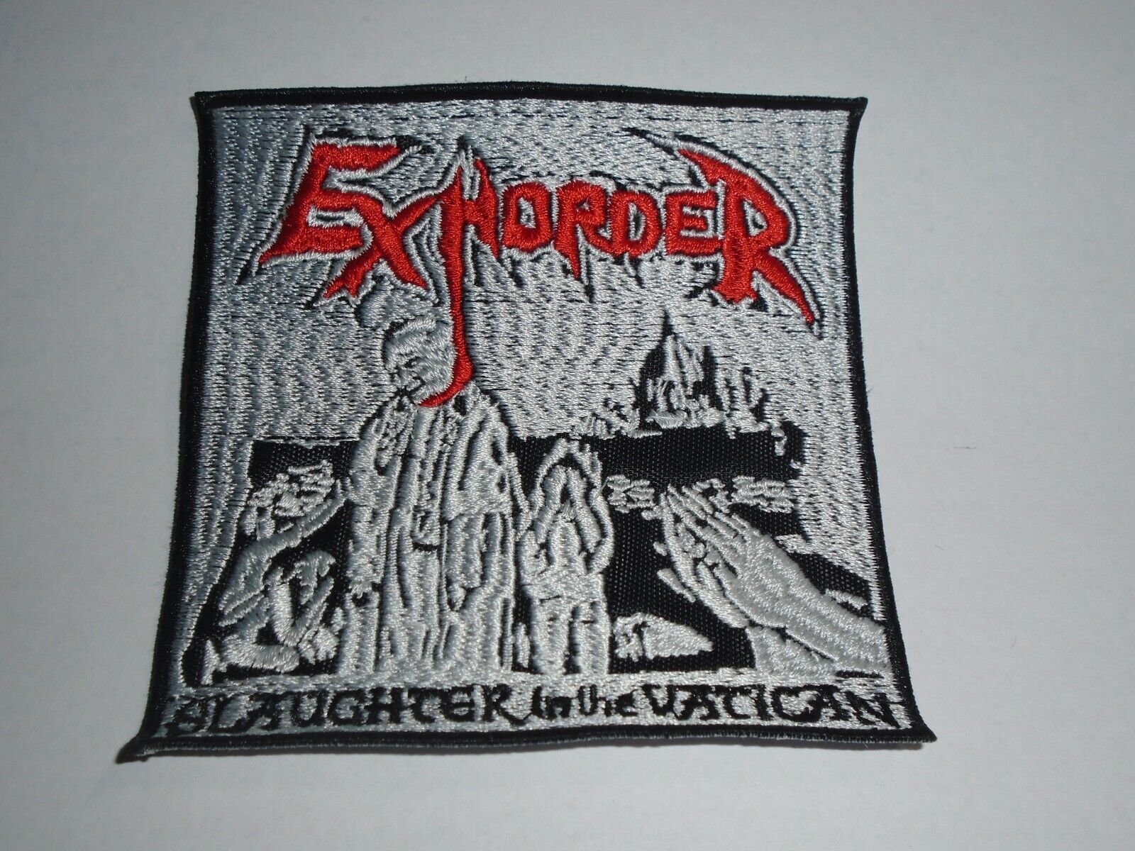 Exhorder Slaughter In The Vatican Embroidered Patch